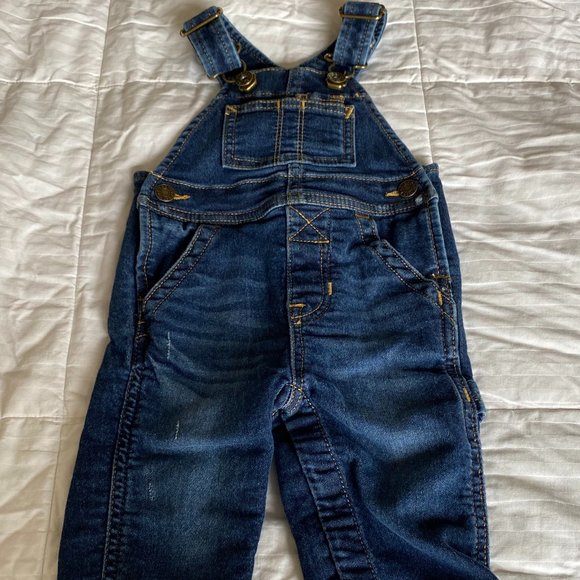 GAP One Pieces Baby Gap 969 Baby Boy Jean Overalls 36 Months Poshmark